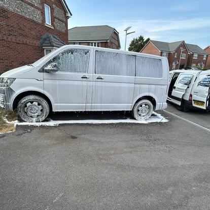 Glossy car paintwork